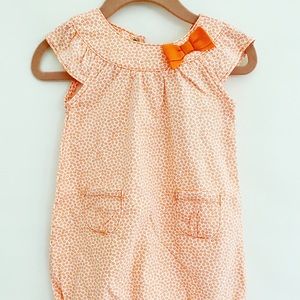 Floral Baby Onesie Romper 6mo
